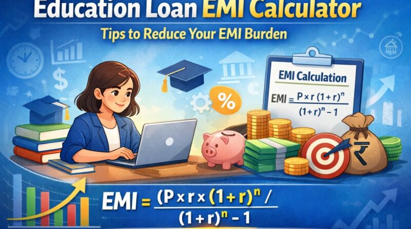 Education Loan EMI Calculator
